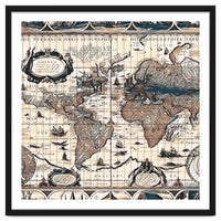 Antique Mapa Mundi revisited