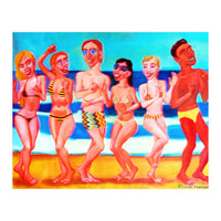 Fiesta En La Playa 6 3d (Print Only)