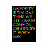 DIVERSITY (black Version) (Print Only) thumbnail