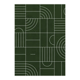 My Favorite Geometric Patterns No.24 - Deep Green (Print Only) thumbnail