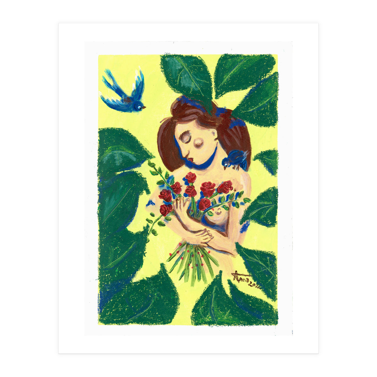 Rose Lady  (Print Only)