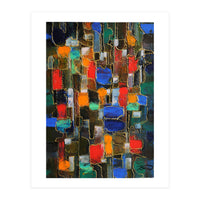 Abstract Brooklyn...38x28.cm. Acrylic (Print Only)