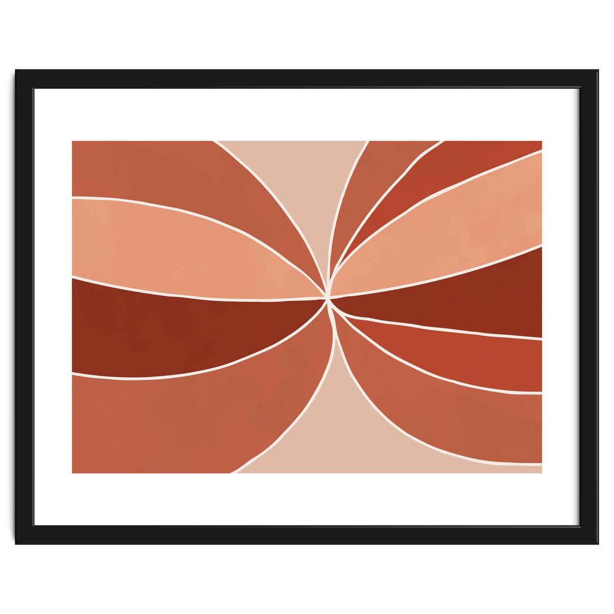 Boho Earth Tones Lines