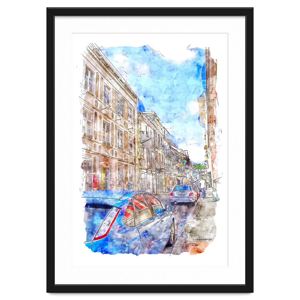 Street of Fort-de-France