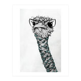 Poetic Ostrich (Print Only) thumbnail