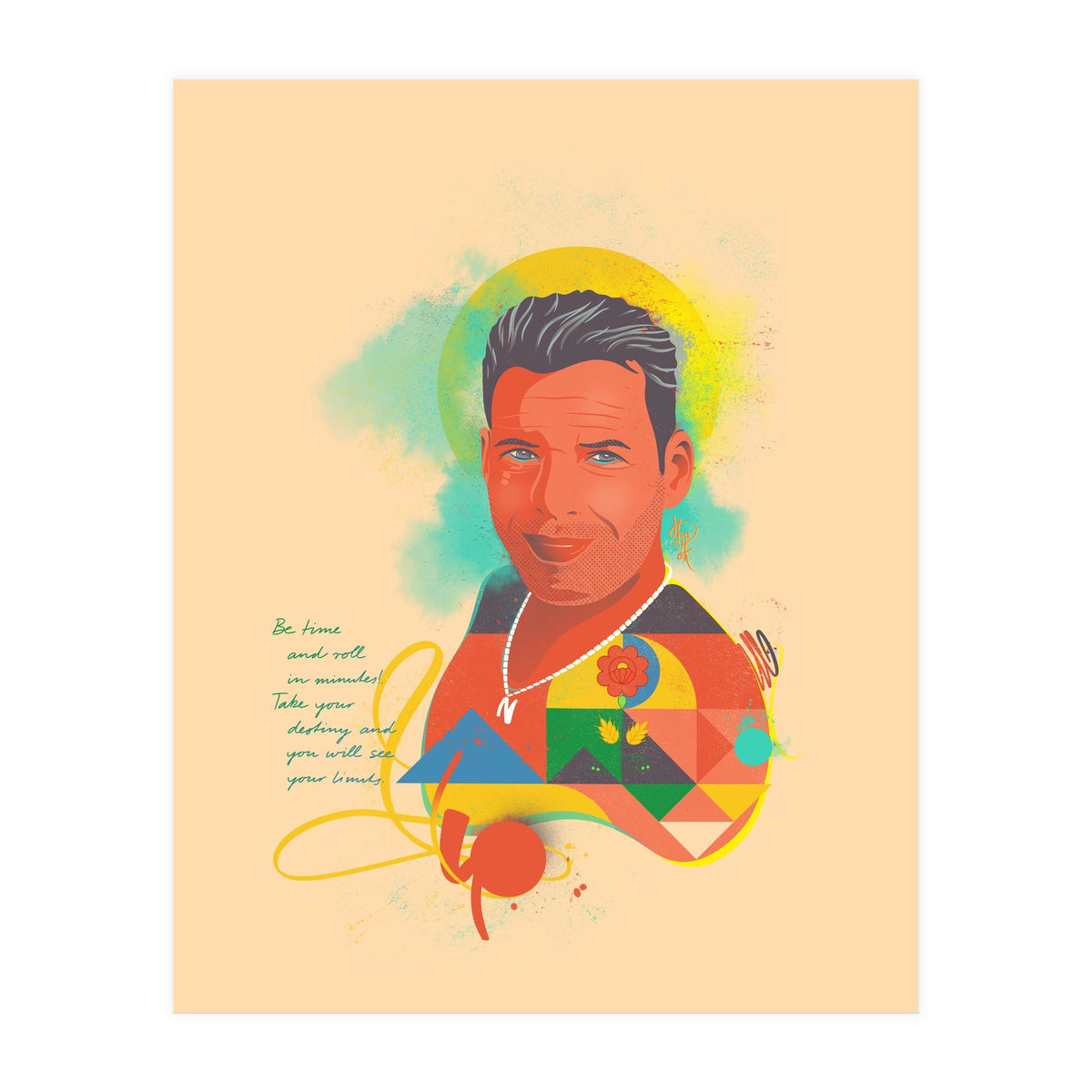 Stubbled Look (Print Only)