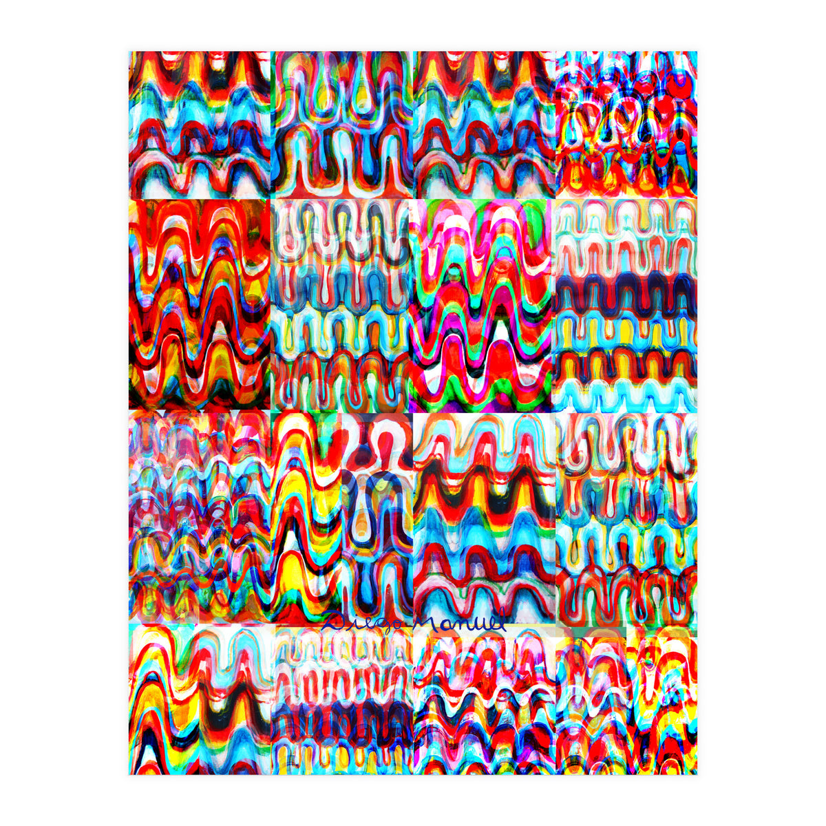 Pop abstract color full (Print Only)