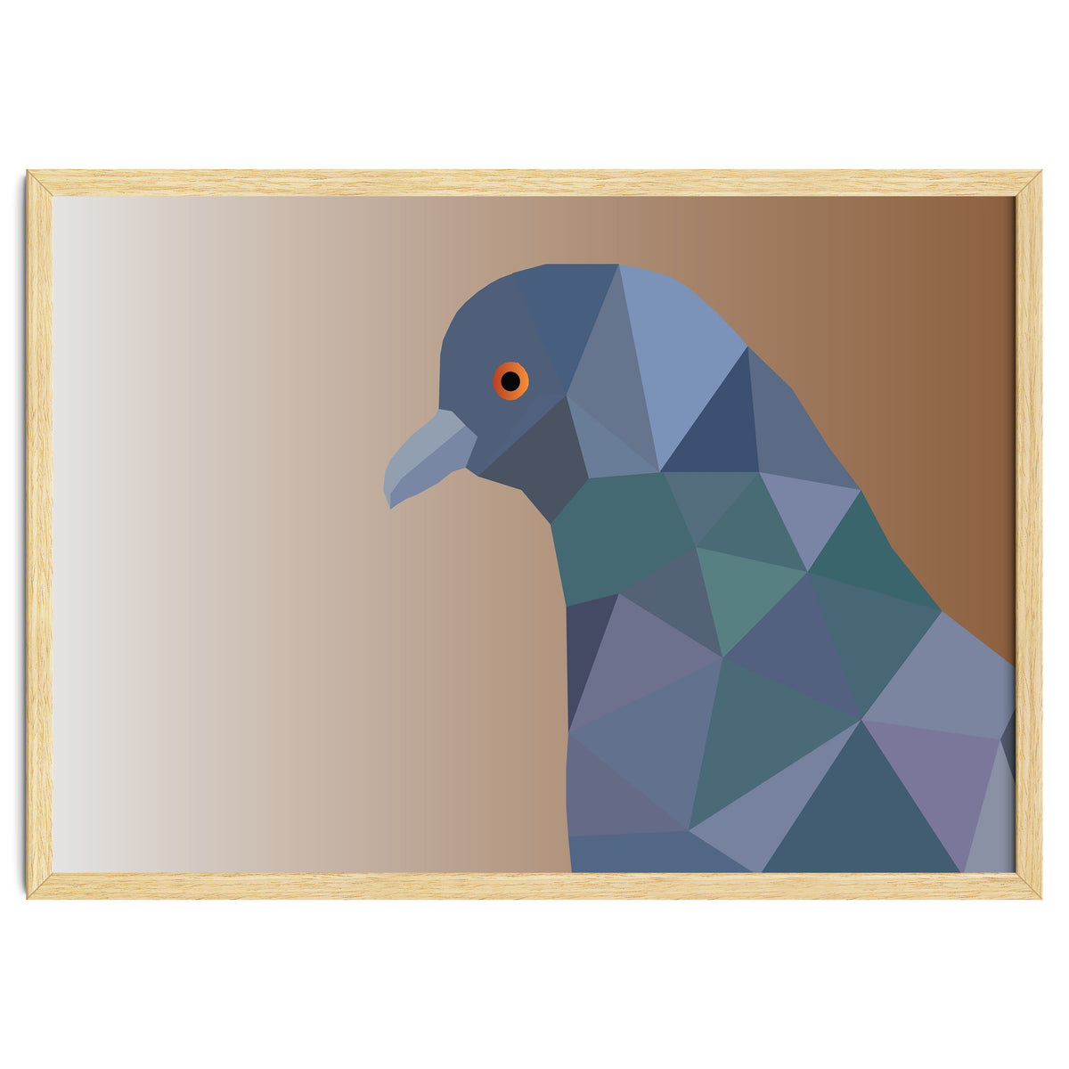 Pigeon Low Poly Art