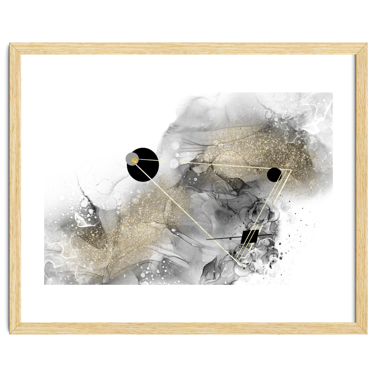 ALCOHOL INK Abstract galaxy