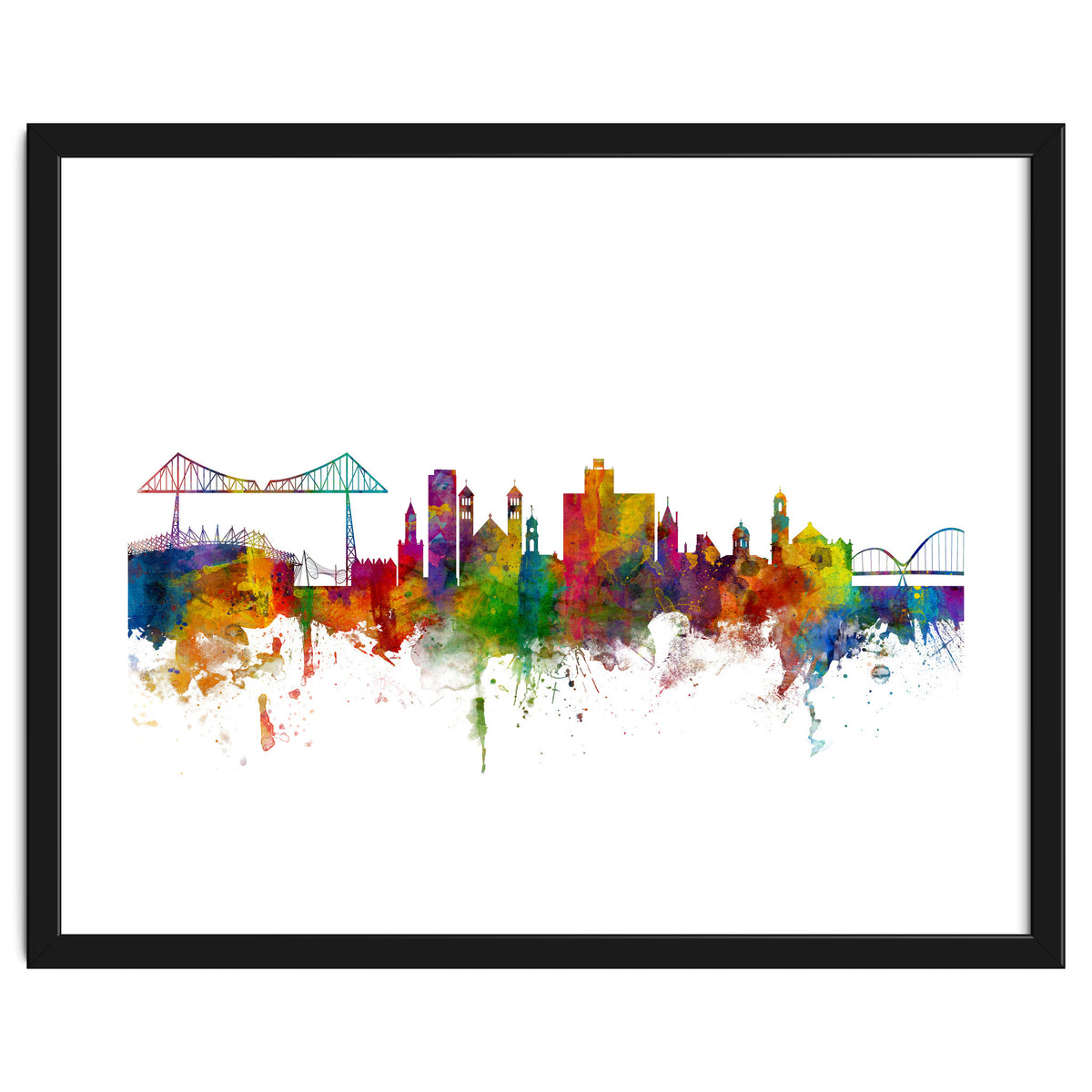 Middlesbrough England Skyline