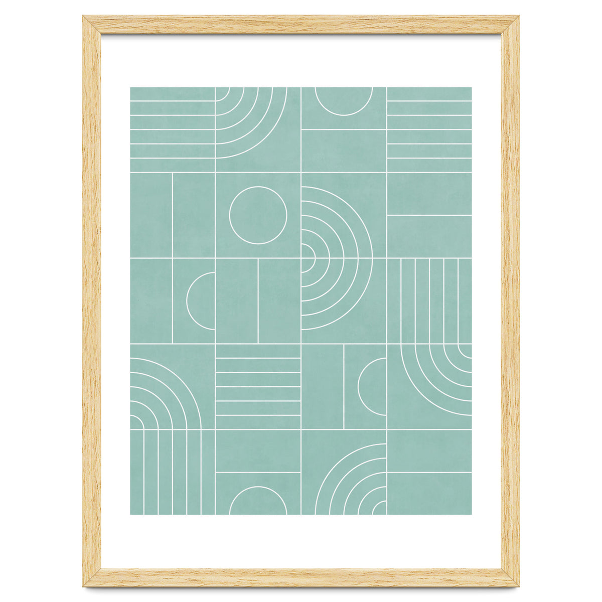 My Favorite Geometric Patterns No.25 - Light Blue