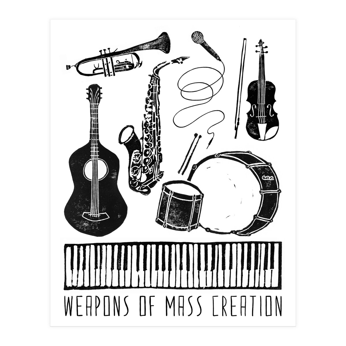 Weapons Of Mass Creation - Music (Print Only)