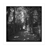 Alley to a cemetery (Print Only) thumbnail