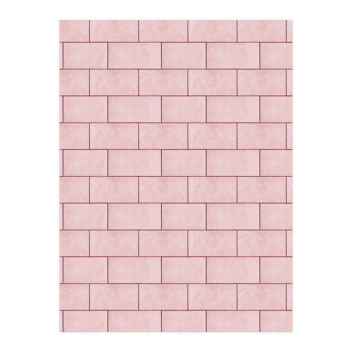 Blush Brick Imperfection (Print Only)