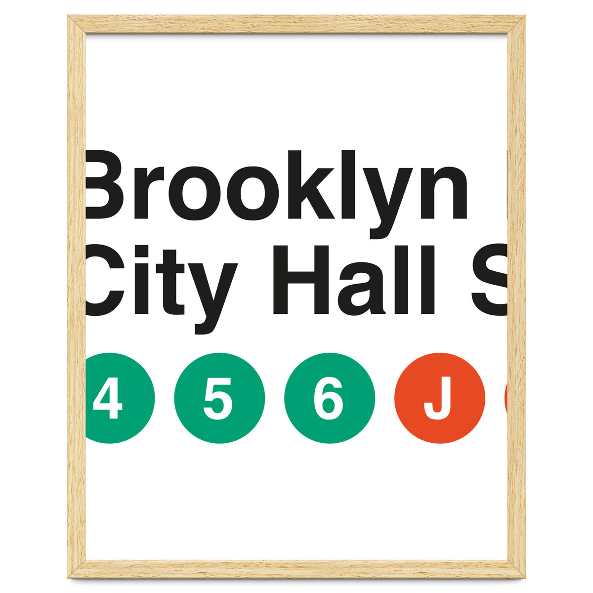 Vignelli's Subway Sign