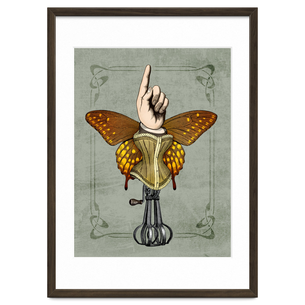 Butterhand Portrait