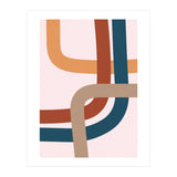 Abstract Colorful Line Art I (Print Only) thumbnail