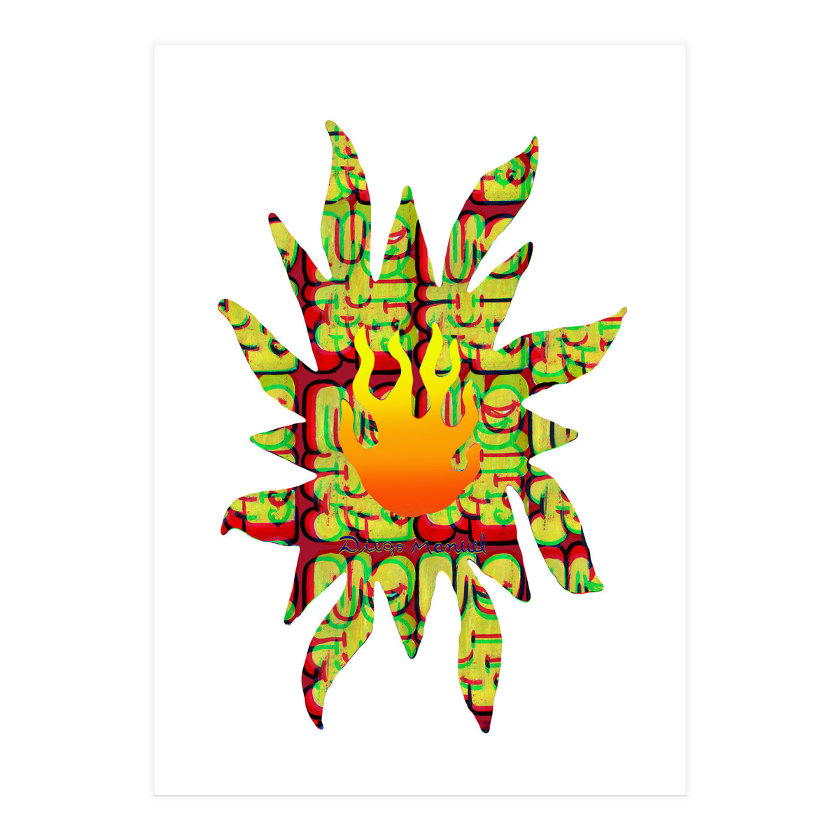 Fuego 20 Copia (Print Only)