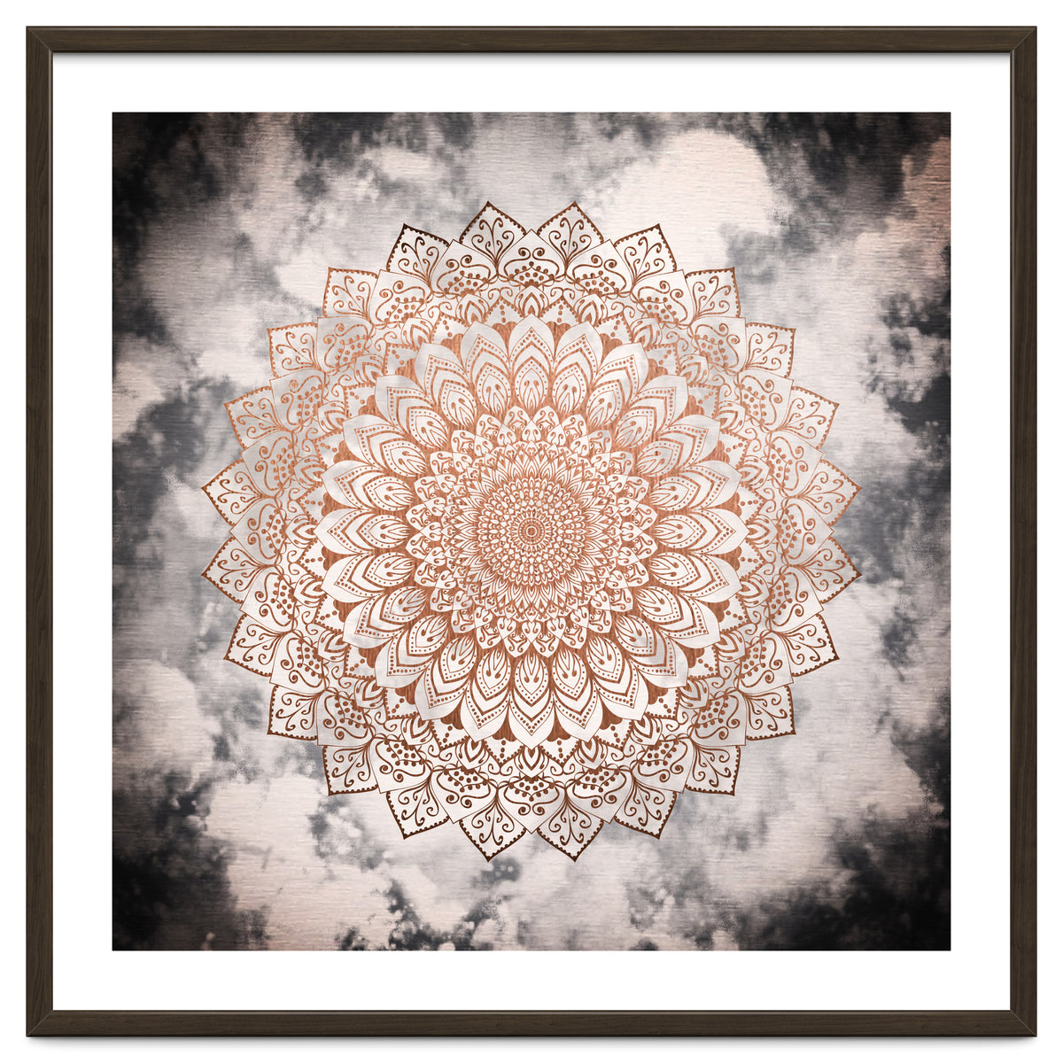 Rose Night Mandala