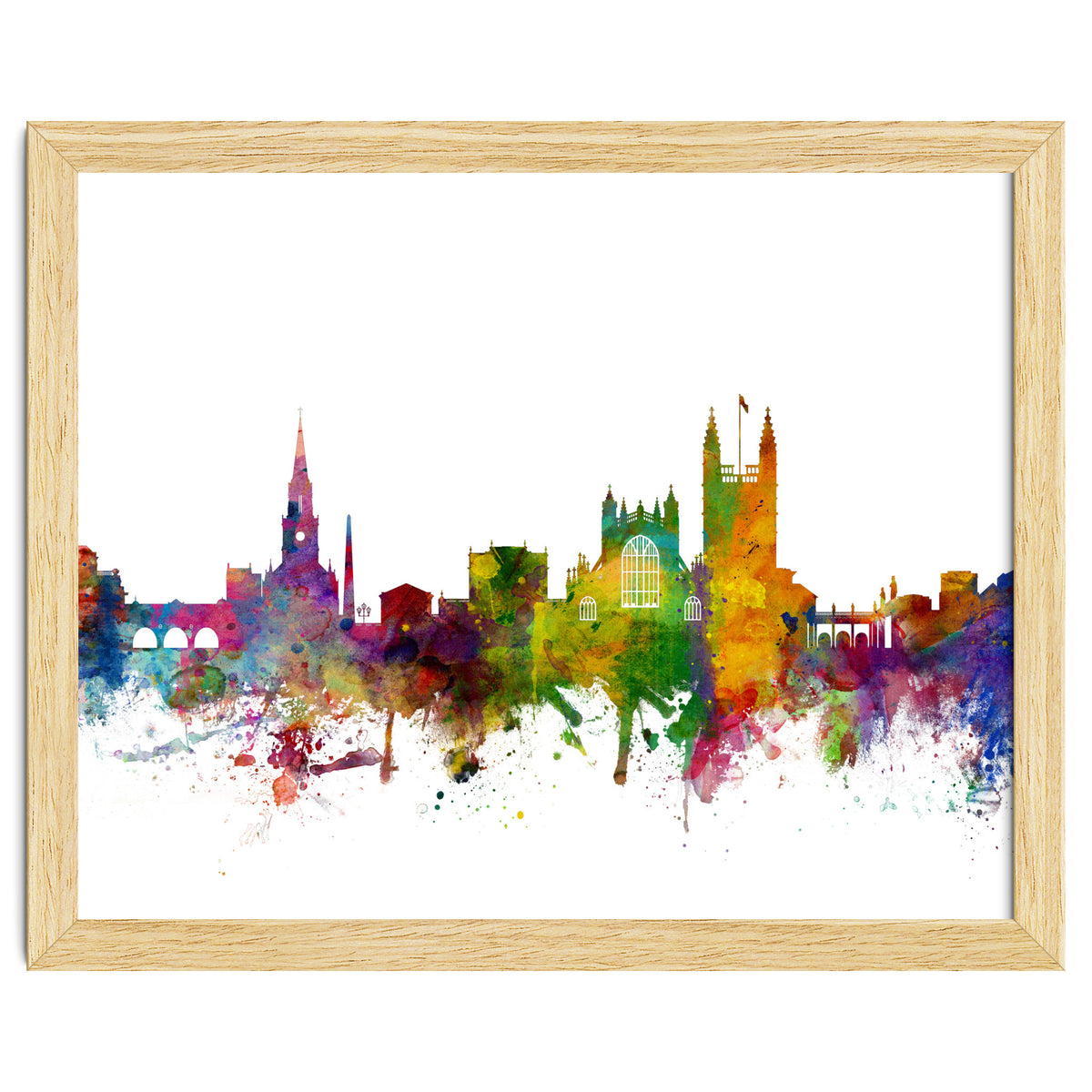 Bath England Skyline Cityscape