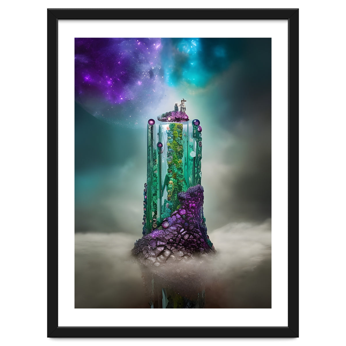 Cosmic Gemstone and Glass \|/ Universe