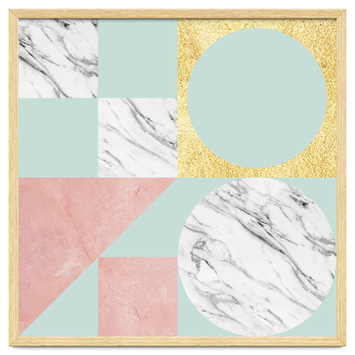 Marble and gold I