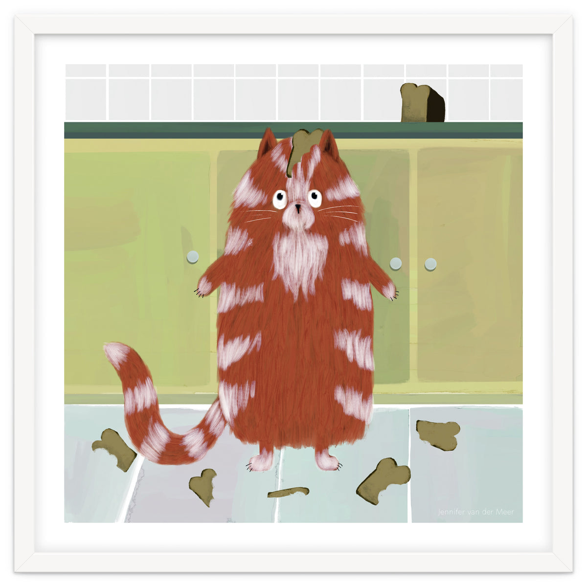 Cat 20: Me? No, I don't like bread!