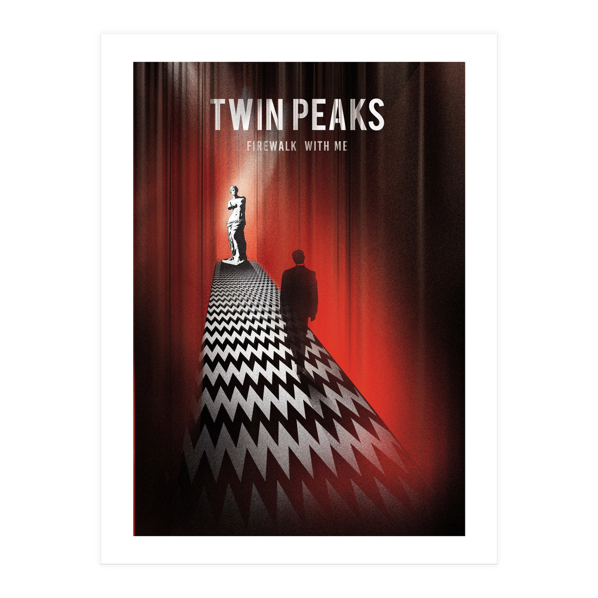Twin Peaks poster (Print Only)