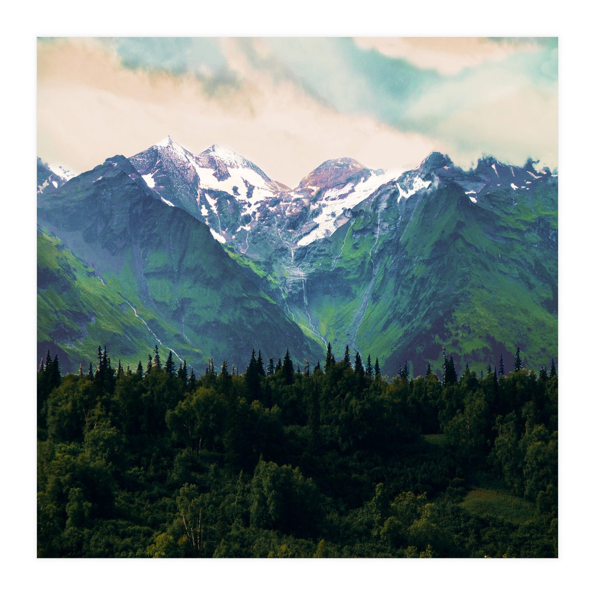 Escaping from woodland heights I (Print Only)