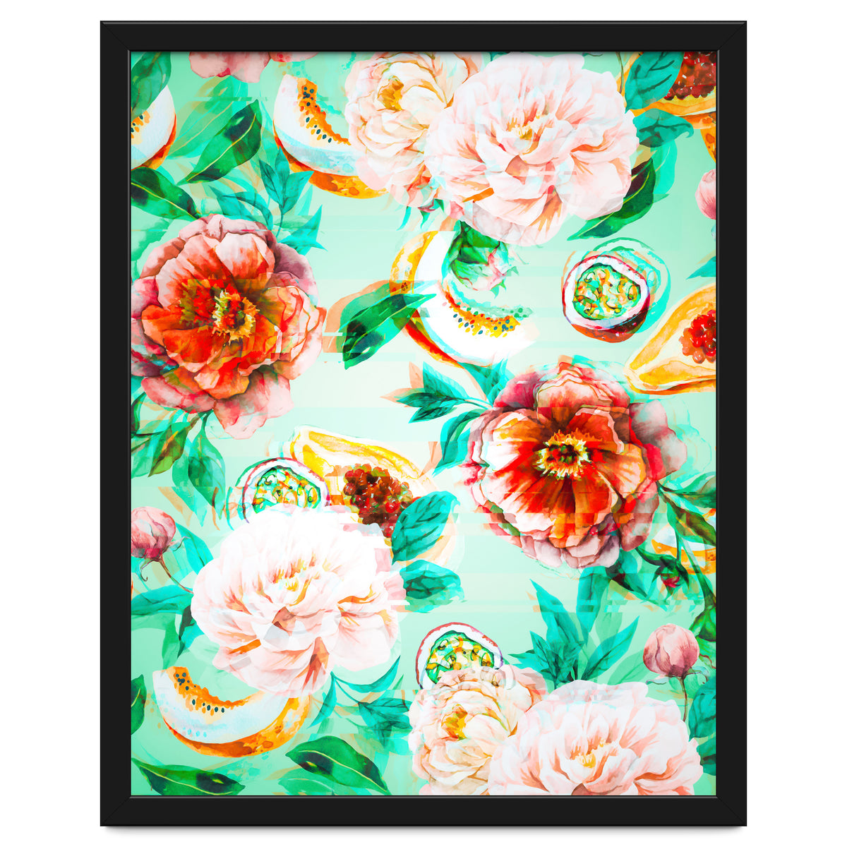 Tropical flowery fruit glitch