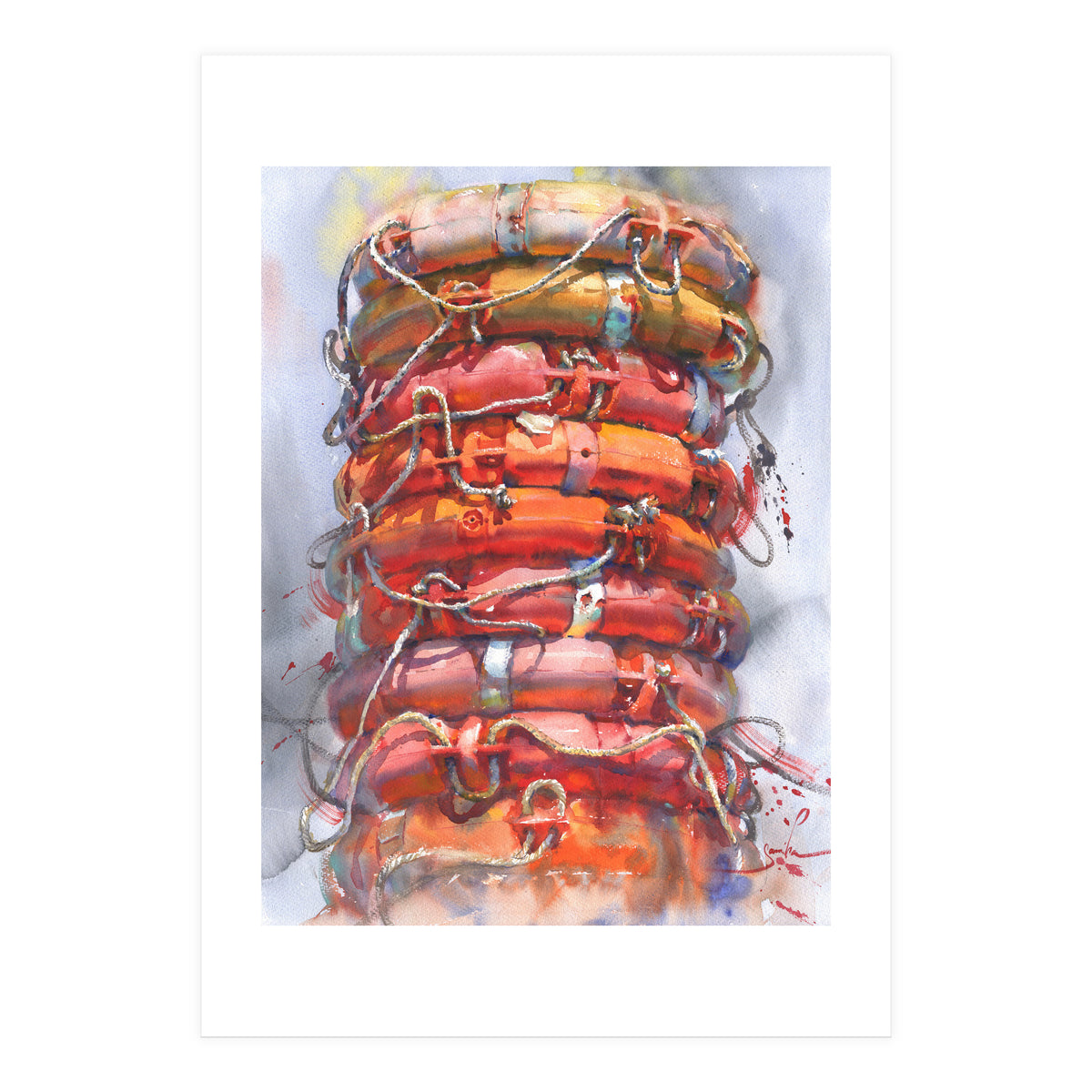 life buoys (Print Only)