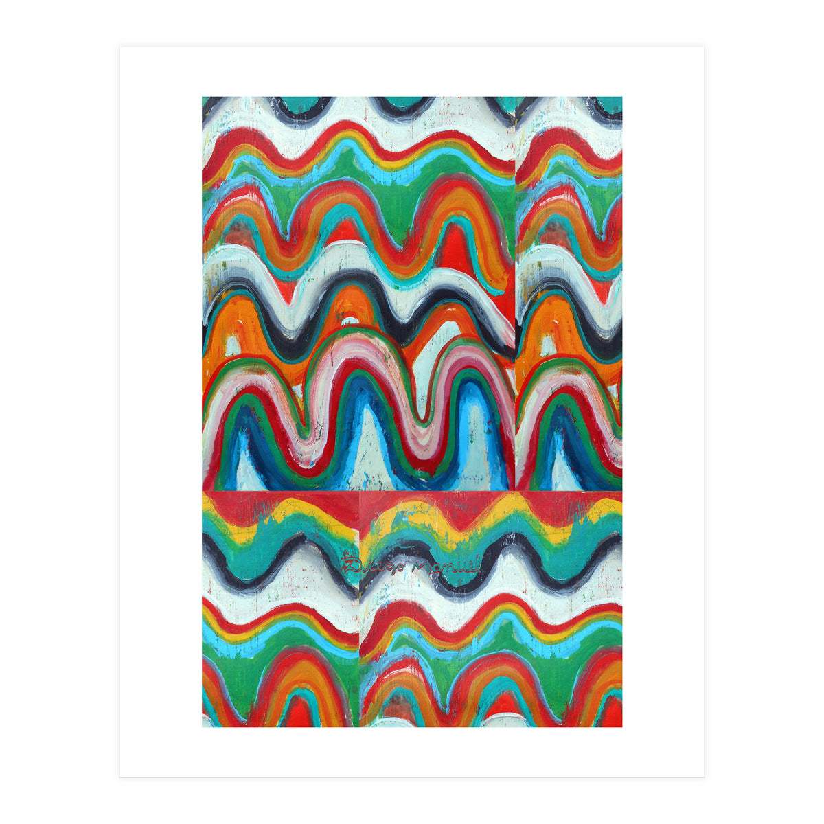 Pop Abstract A 5 (Print Only)