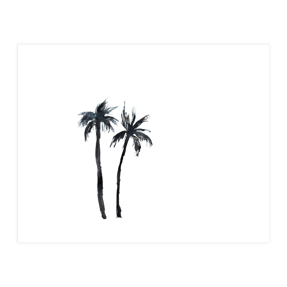 Alone together || watercolor (Print Only)