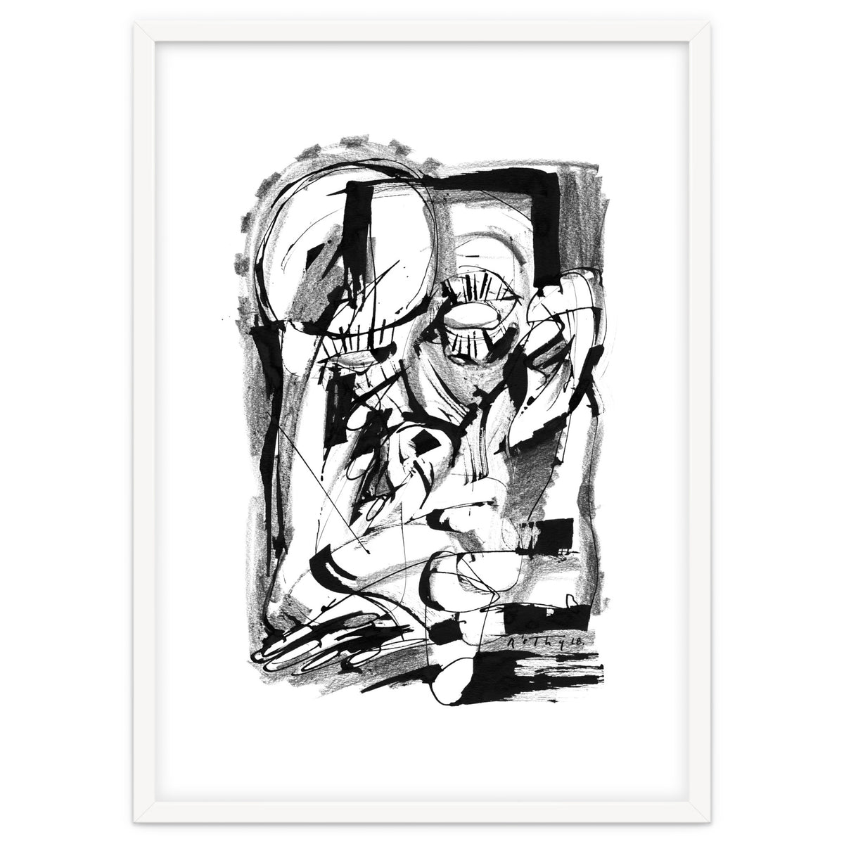 Power of the Mind - b&w