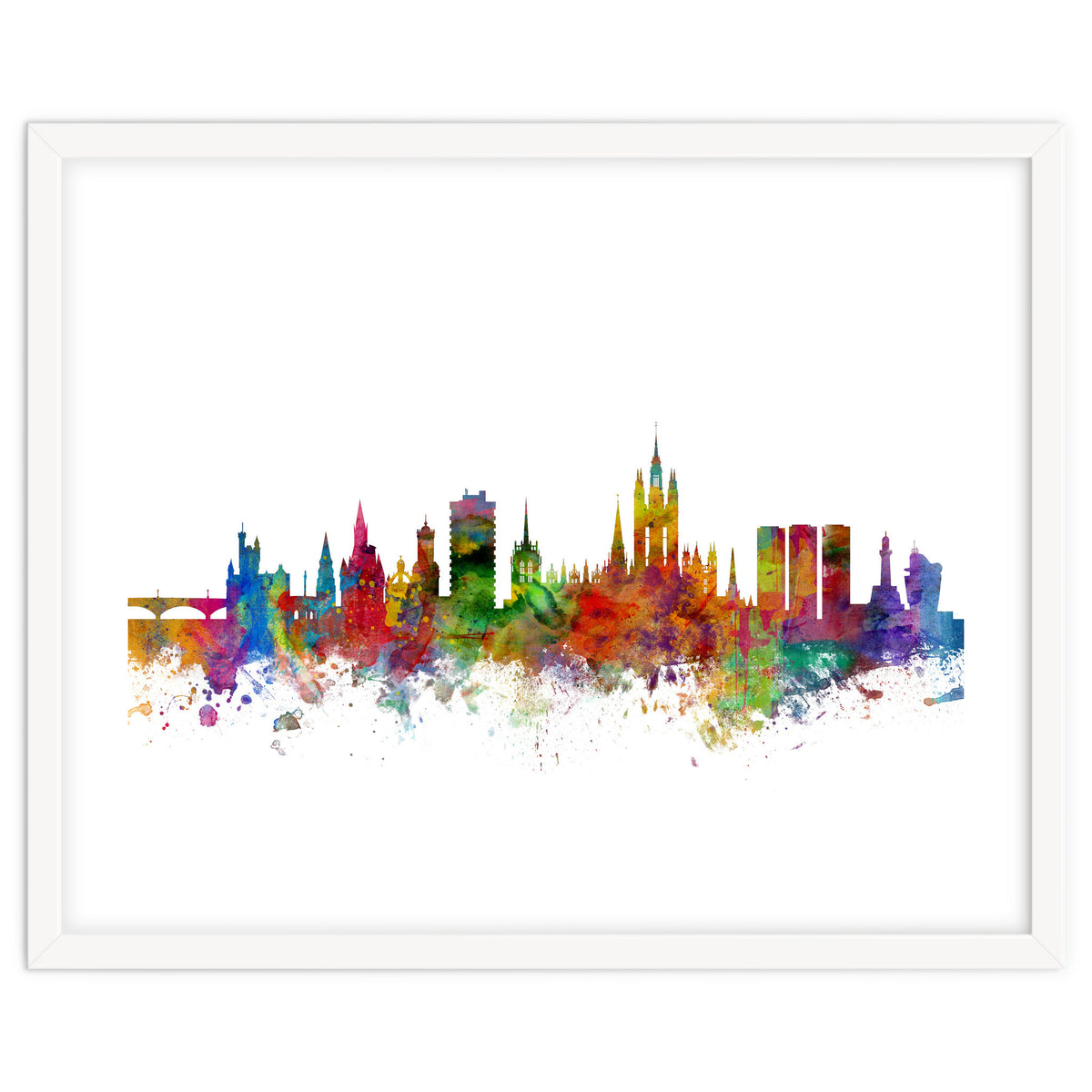 Aberdeen Scotland Skyline