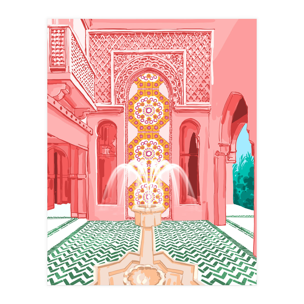 The Blush Palace (Print Only)