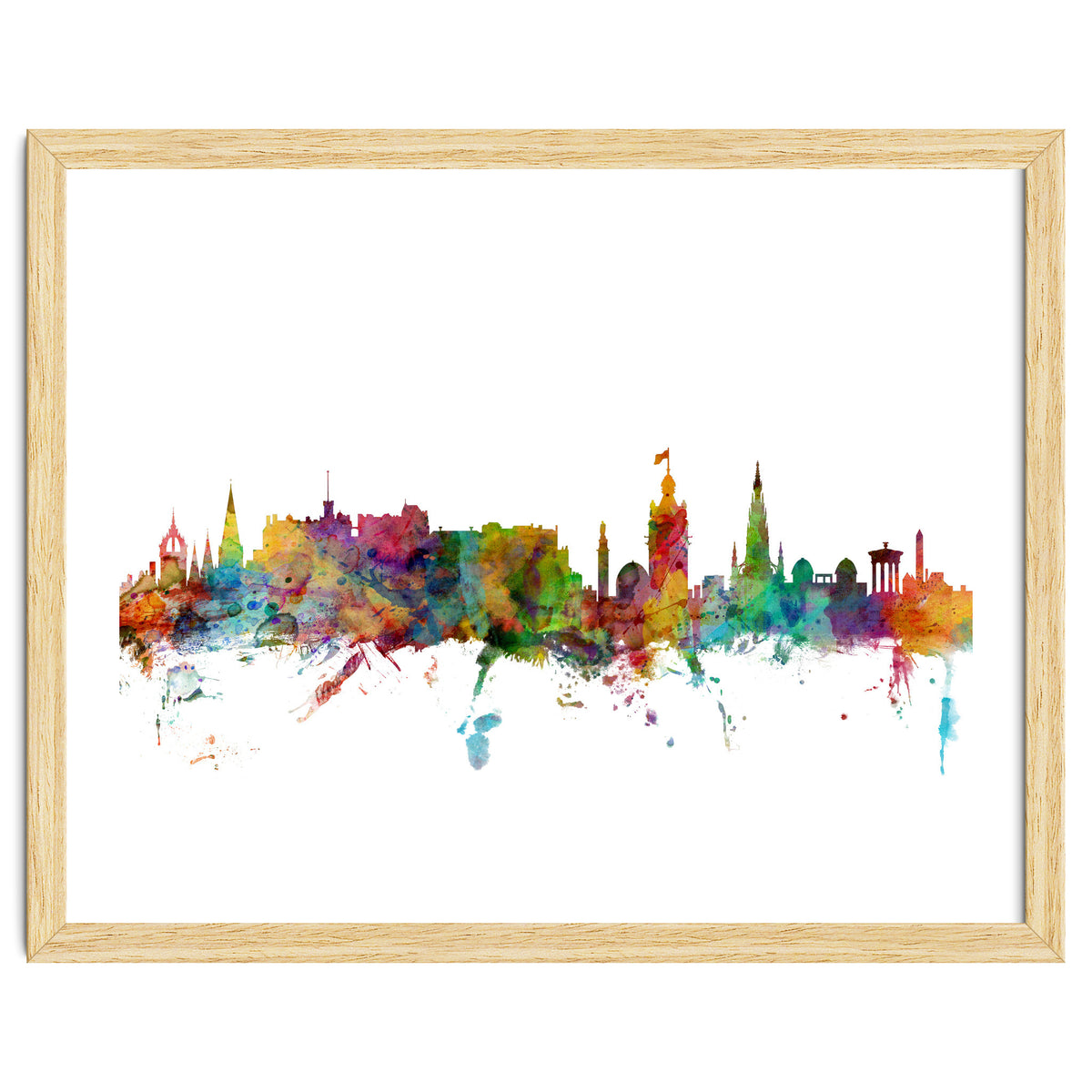 Edinburgh Scotland Skyline