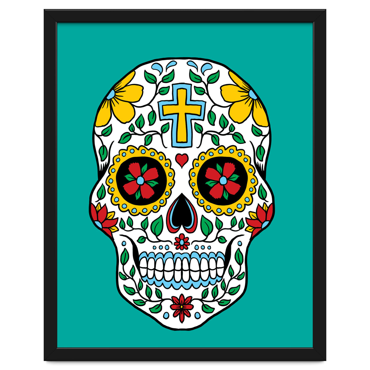 Colorful Skull III