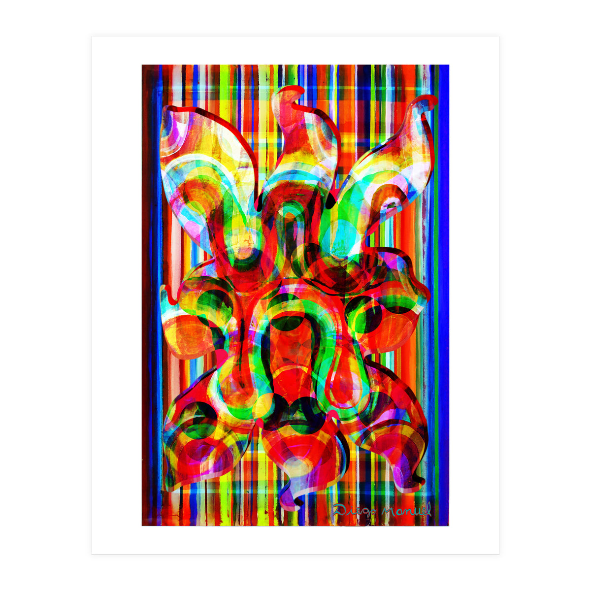 Pop Abstract 2023 Tapiz 110 (Print Only)