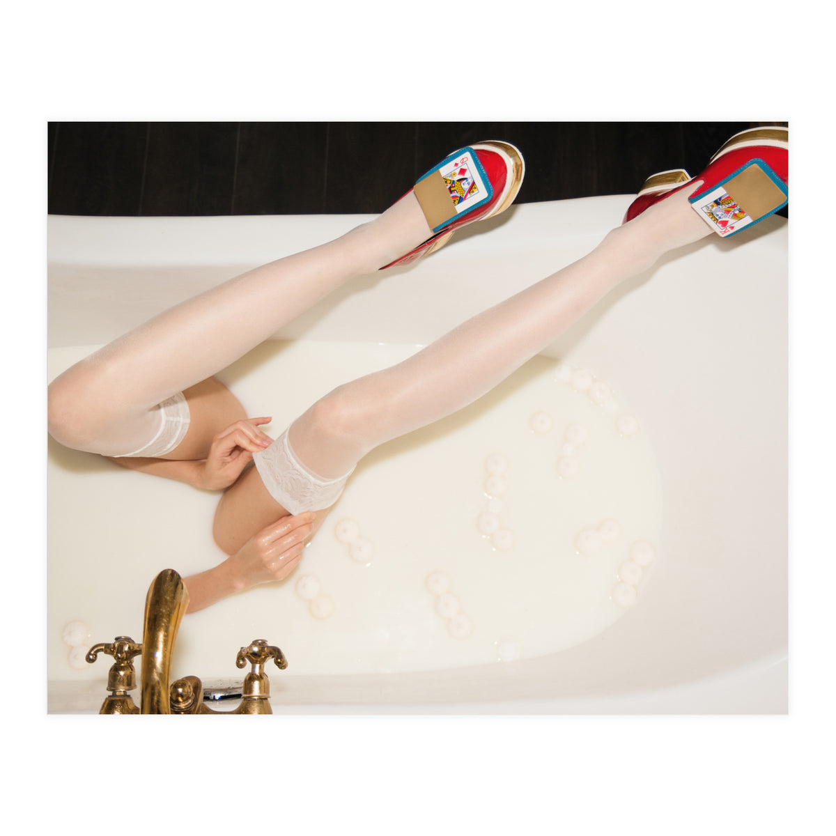 The Queen is Thirsty. Really, really Thirsty (Print Only)