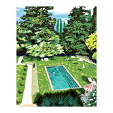 Life's Better Poolside | Vacation Travel Holiday Resort Swim | Architecture Summer Landscape (Print Only) thumbnail