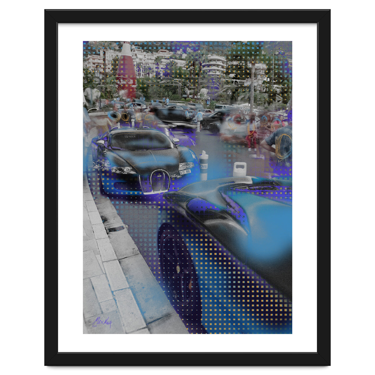 August ’22 — Blue Bugatti, Monaco