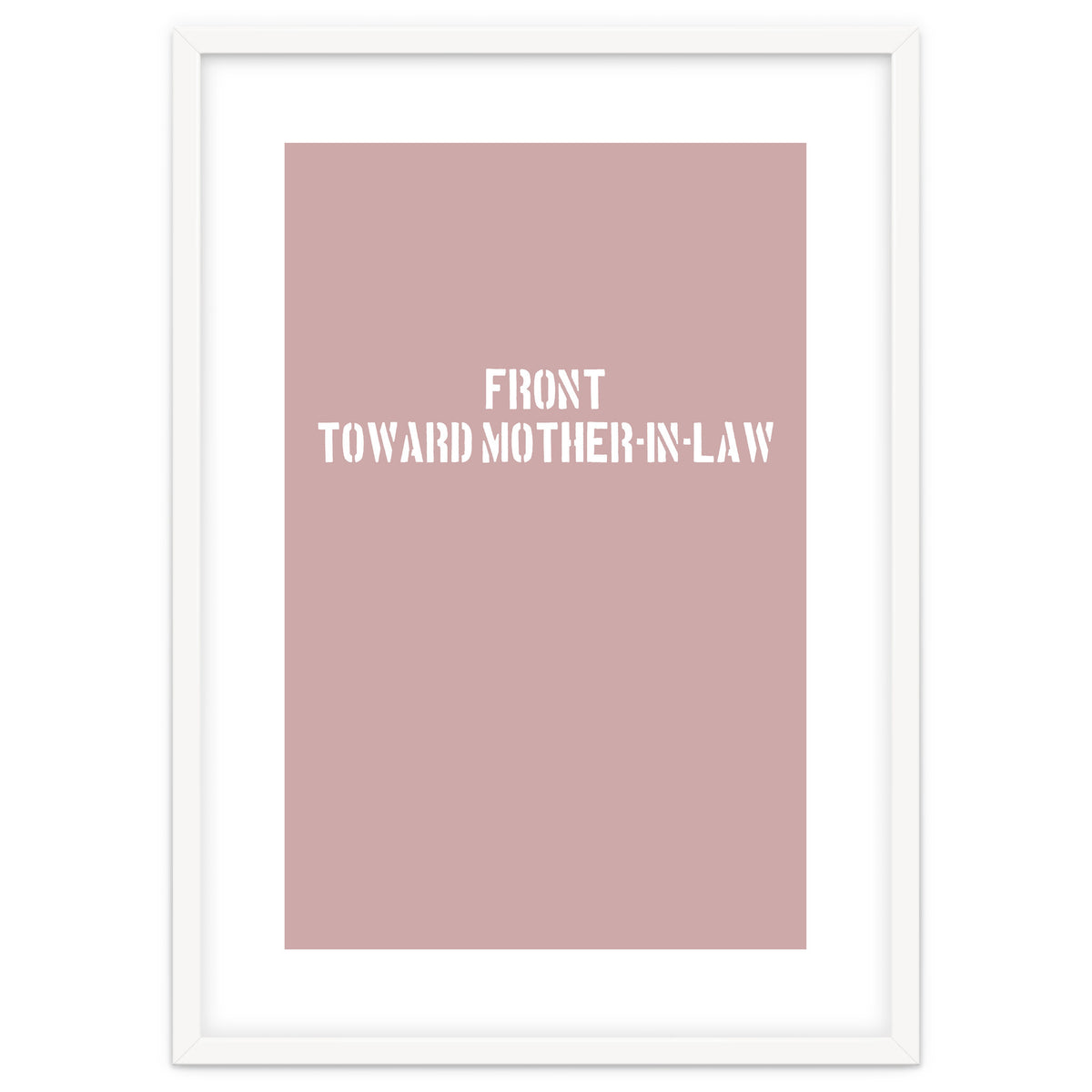 TOWARD MOTHER-IN-LAW