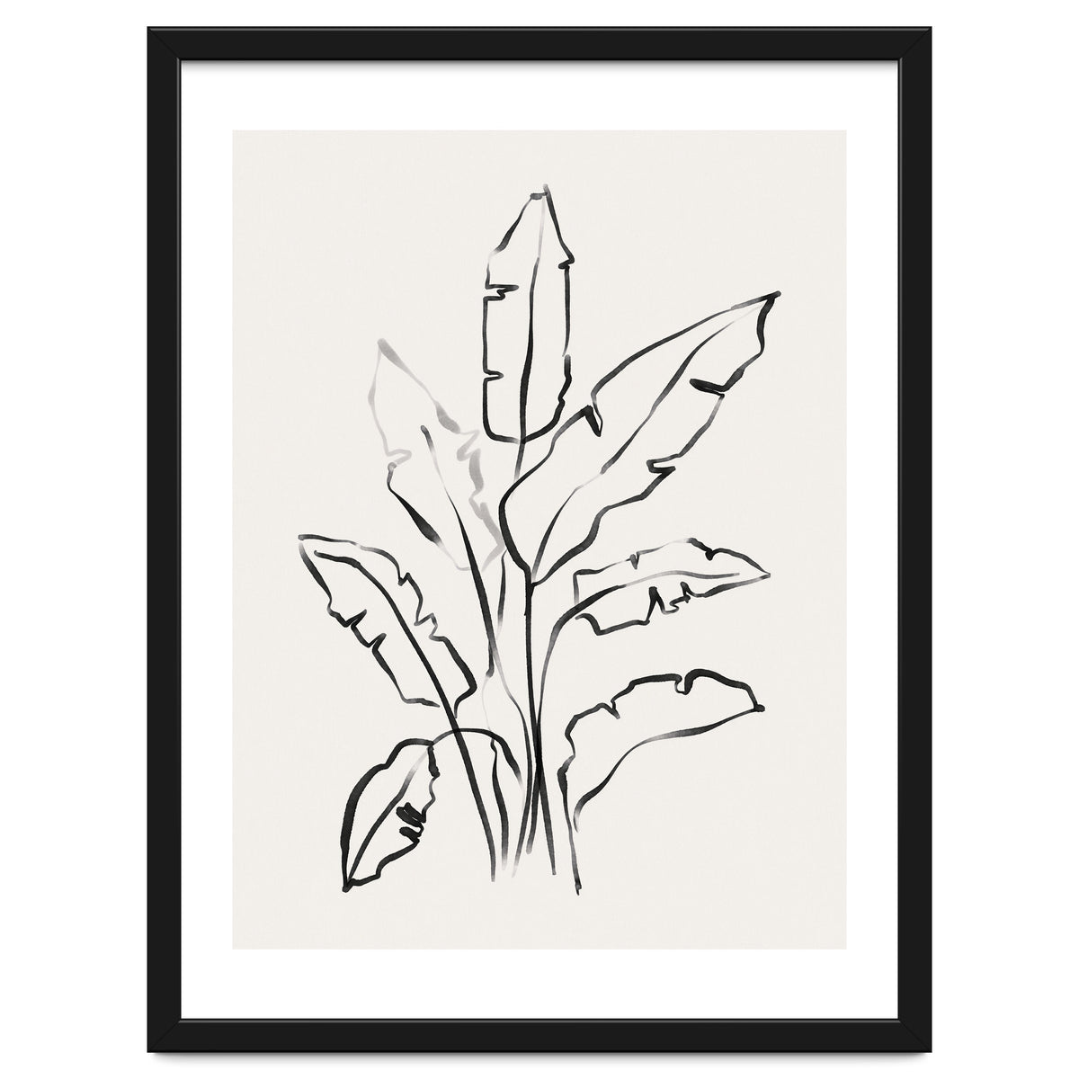 Banana Leafs Drawing