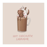 Hot Chocolate Labrador (Print Only) thumbnail