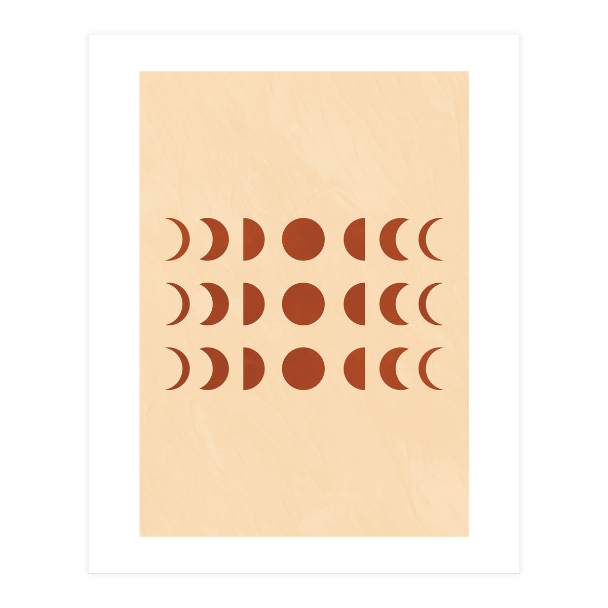 Lunar Eclipse Moon Phases II (Print Only)