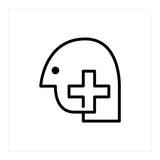 Head Plus_White (Print Only) thumbnail