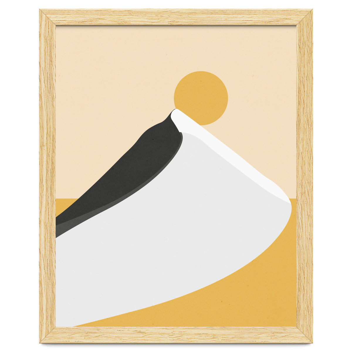 Abstract Dune - Golden Desert