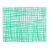 Aqua gingham pattern (Print Only) thumbnail
