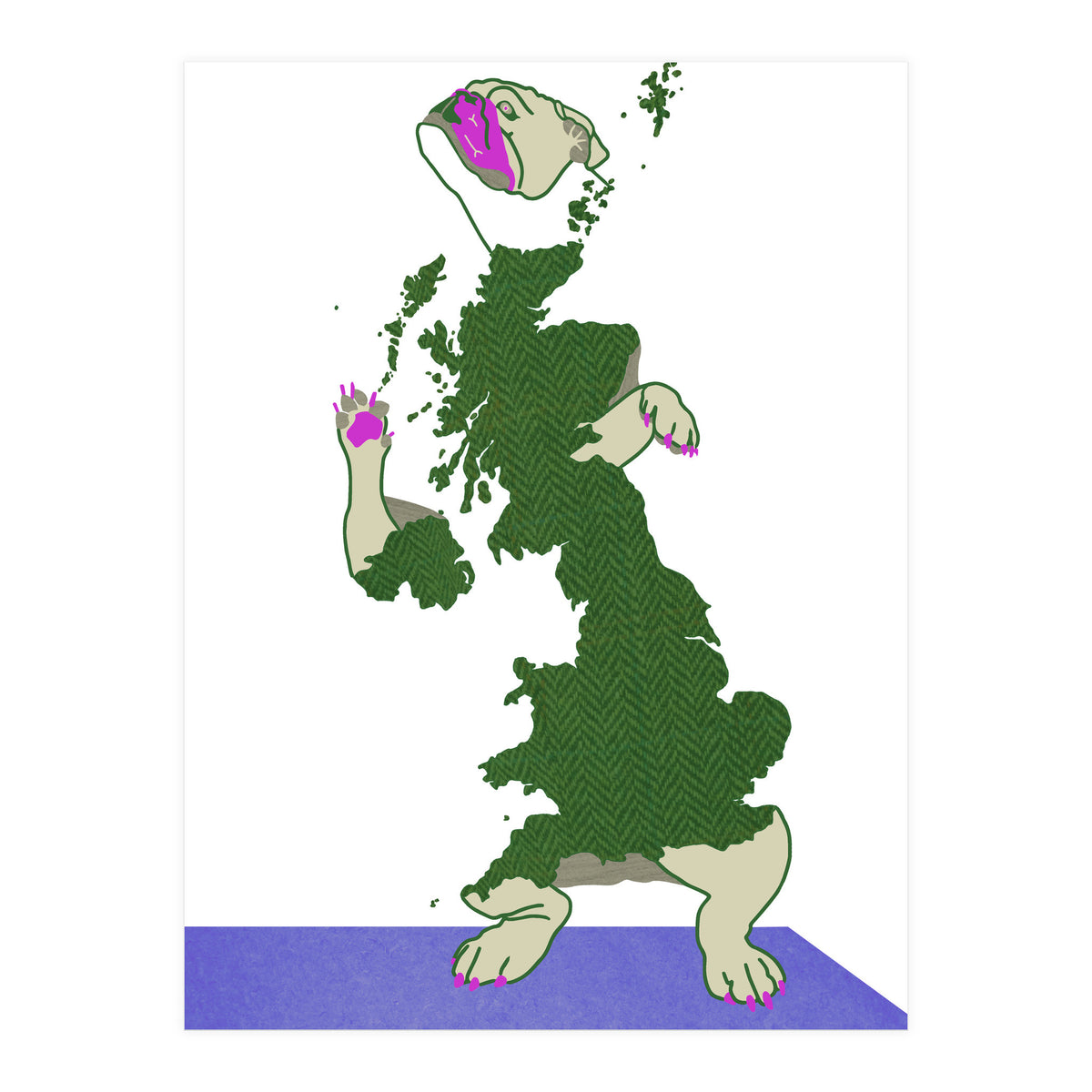 British Bulldog (Print Only)